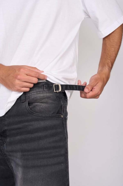 Jean Baggy Riser Black - Image 1