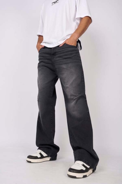 Jean Baggy Riser Black - Image 4